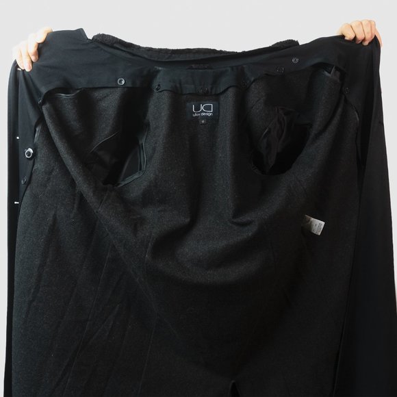 Utex Design Full-Length Trenchcoat with detachable wool liner - Picture 12 of 14